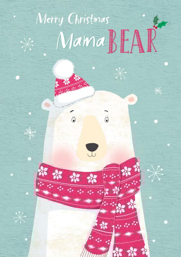 Christmas Mama Bear created by cory reid
