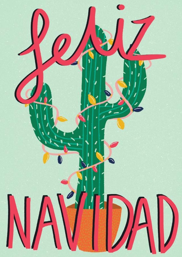 Cactus Christmas Card created by Sweetlove Press