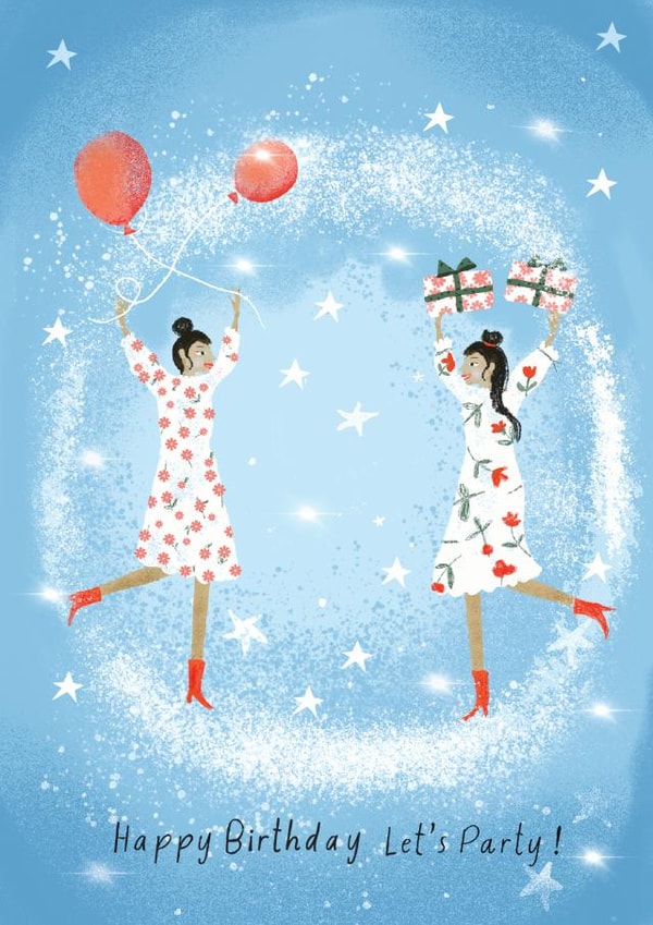 Happy Birthday Let's Party! created by Susse Linton