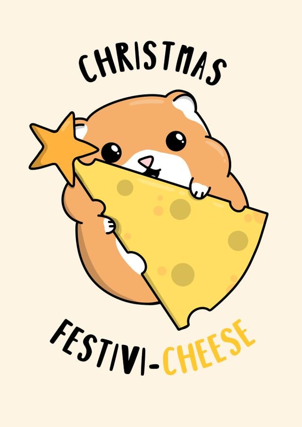 Hamster Christmas Card created by Tori's Little Bubble