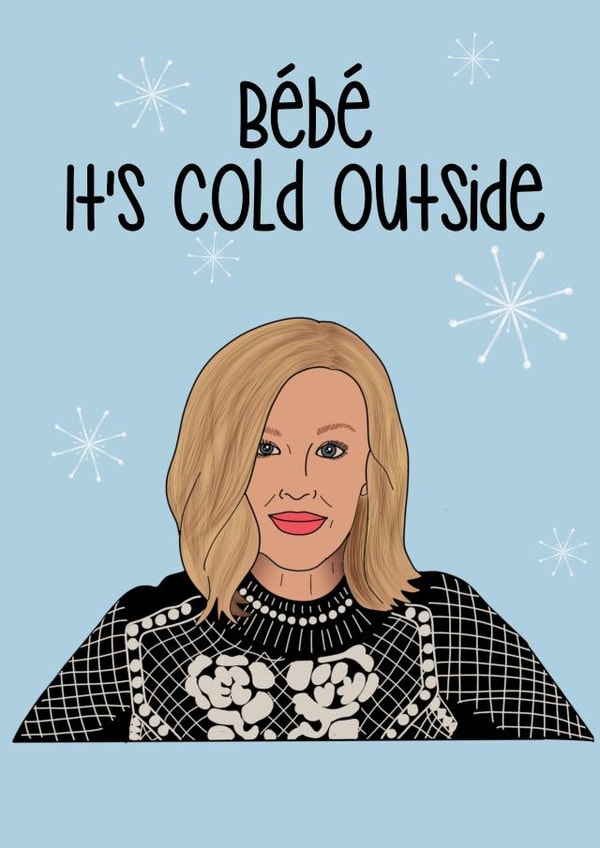 Schitt's Creek themed Christmas card created by Wooden It Be Precious