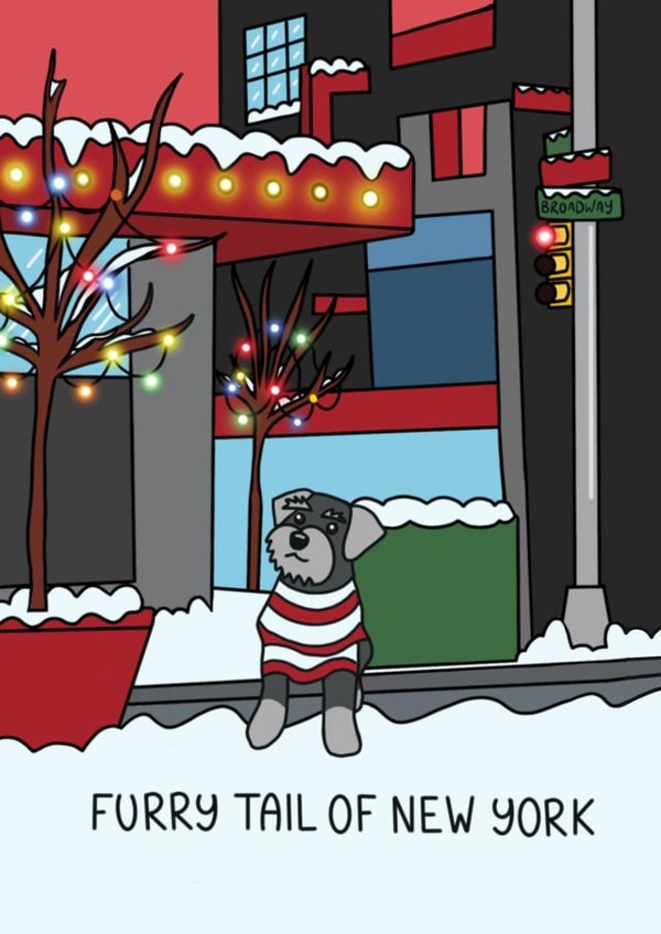 Furry Tail of New York created by Schnauzer Scribbles