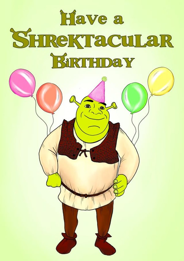 Shrektacular Birthday created by Poppy & Mabel