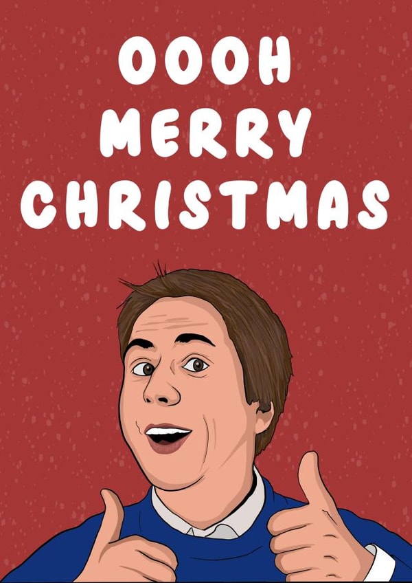 Inbetweeners Christmas card created by Doublea