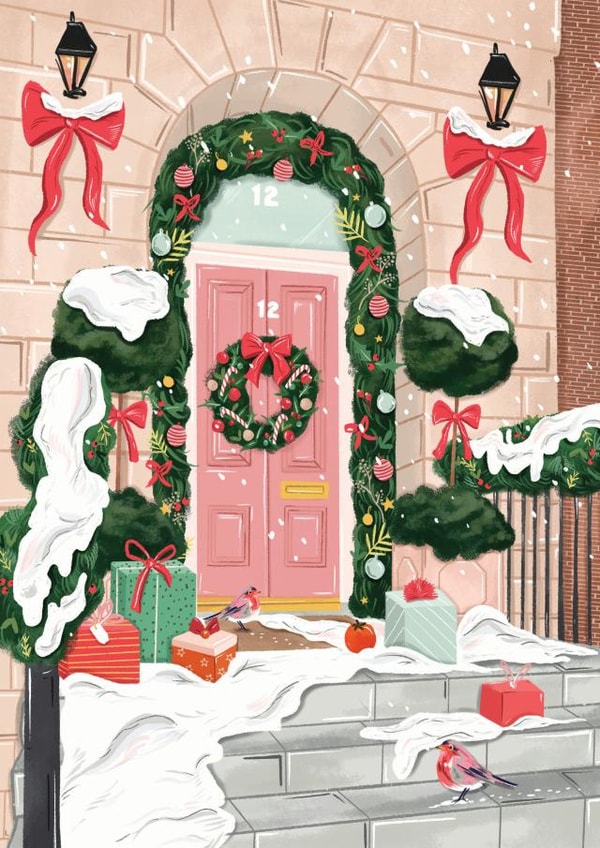 Christmas Doorway Card created by Simply Katy