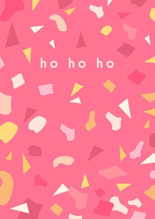 Ho Ho Ho Christmas Card created by CoconuTacha