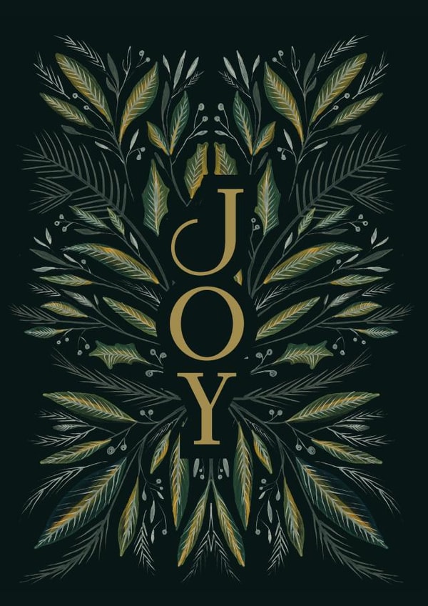 Christmas foliage created by Lucrecia Caporale