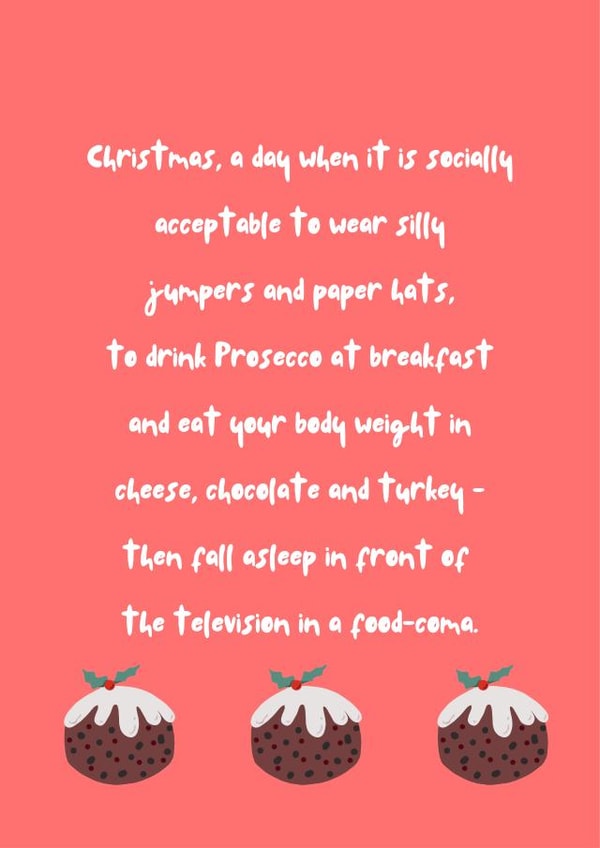 Socially acceptable Christmas  created by Hare and Bear Design