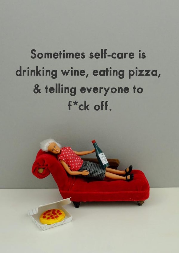 Self Care created by Bold & Bright Cards