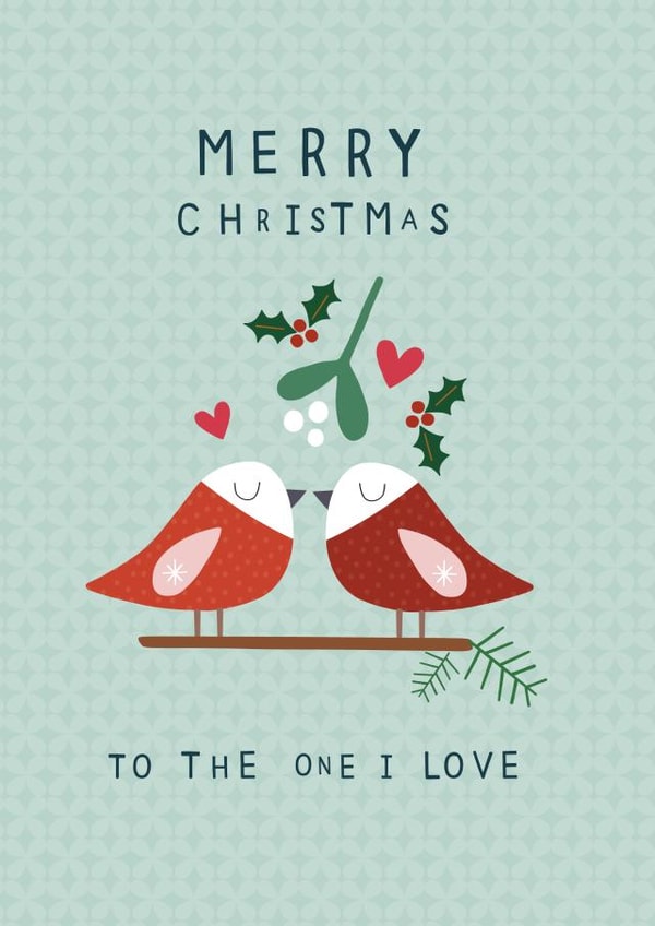Merry Christmas love created by Sally Payne Design