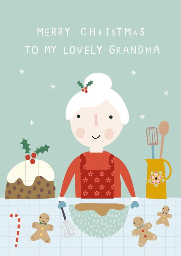 Merry Christmas Grandma created by Sally Payne Design