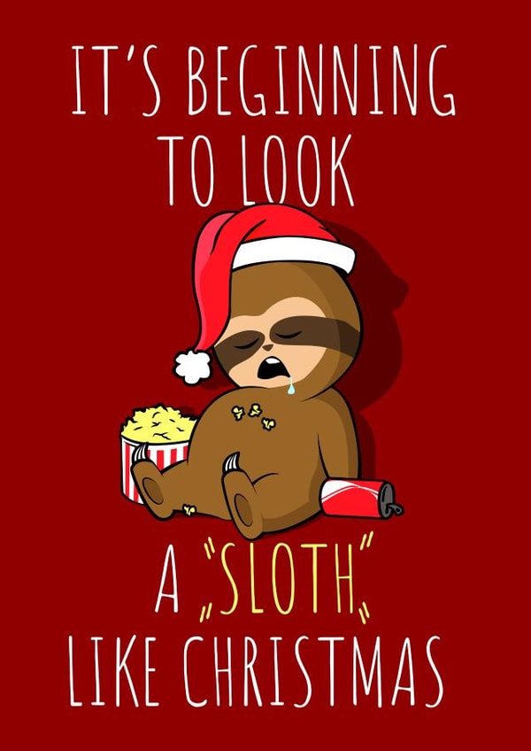 A Sloth Like Christmas created by NerdShizzle