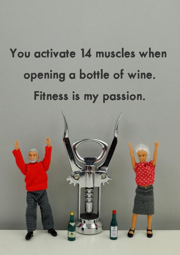 Fitness passion created by Bold & Bright Cards