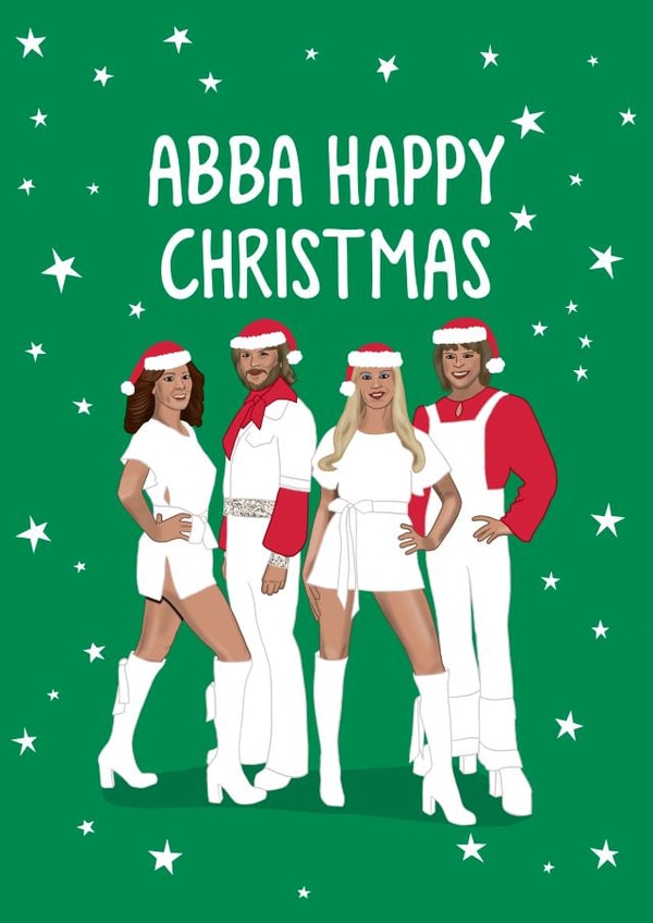 ABBA Happy Christmas created by Sassy Sarah