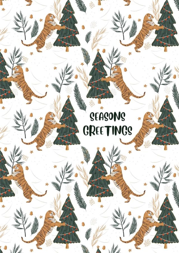 Seasons Greetings created by Paper Wishes Co