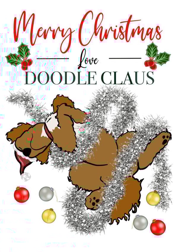 Doodle Claus, is coming to town! created by Wonder illustration