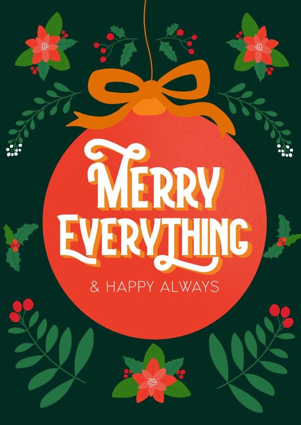 Merry Everything & Happy Always! created by Fab Bab