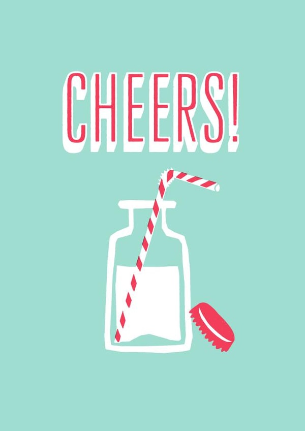 Cheers! card created by @MarkBijak
