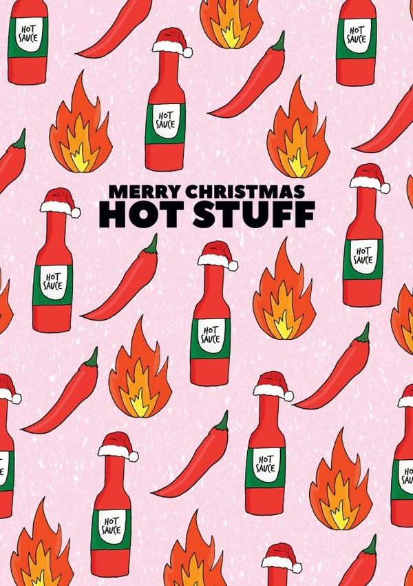 Merry Christmas Hot Stuff created by Pearl Ivy