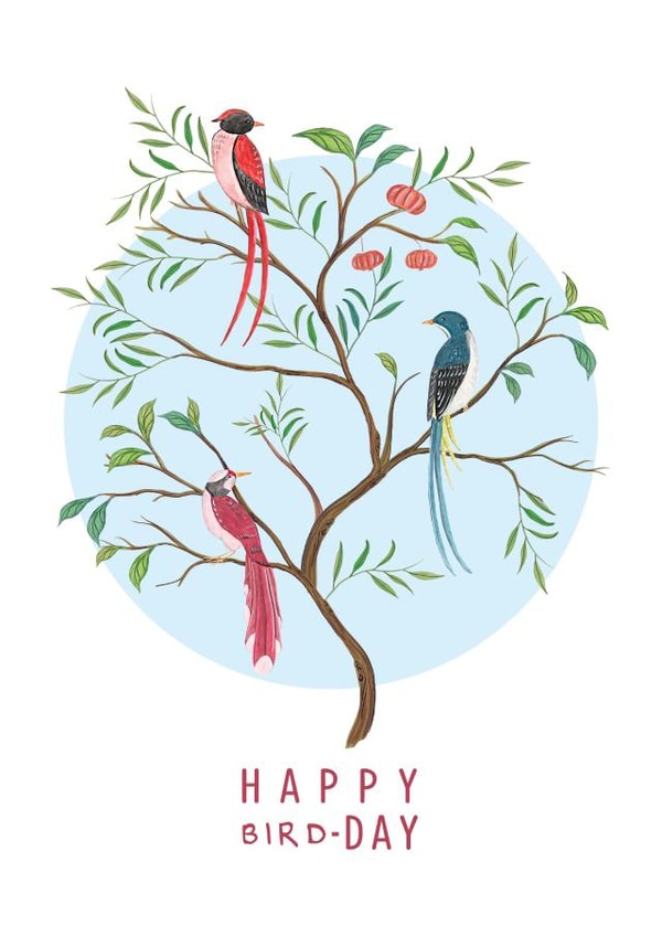 Happy Bird-Day created by ADRIANA OSPINA