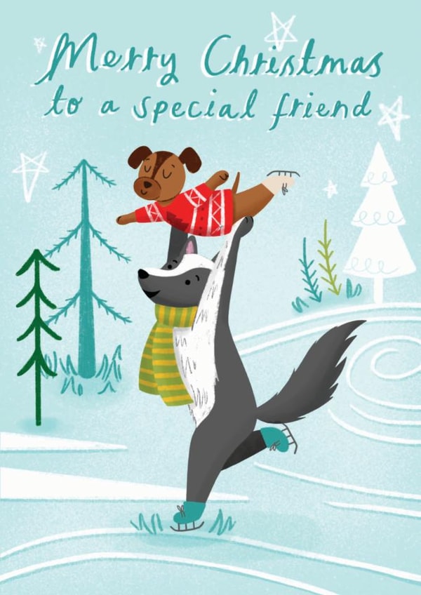 Merry Christmas To A Special Friend created by Chloe Fae Designs
