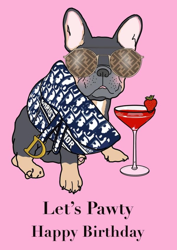 Fashion Drunk Dog created by Pretty Rich