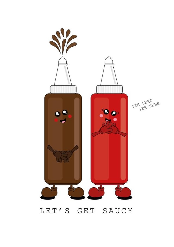 Let's get saucy created by Lauren Jackson