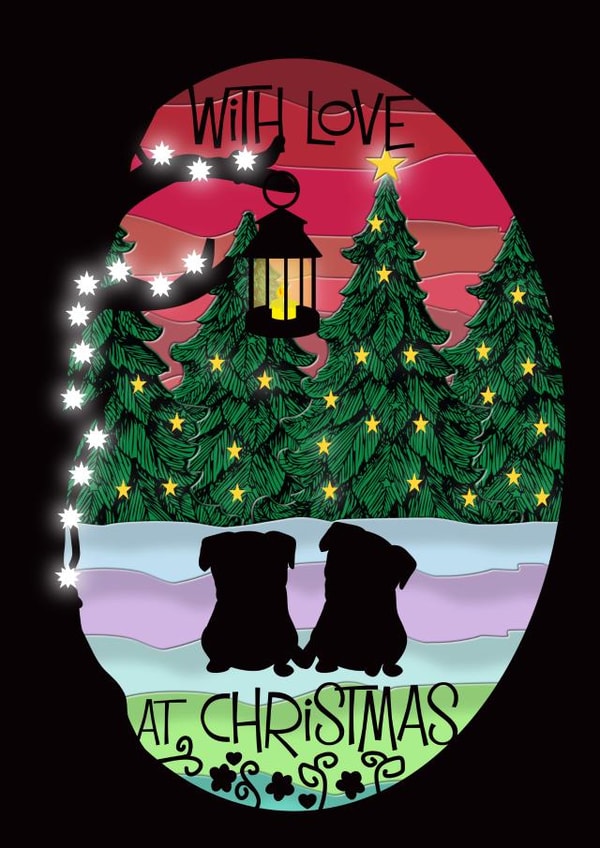 With Love at Christmas created by Puggy Designs