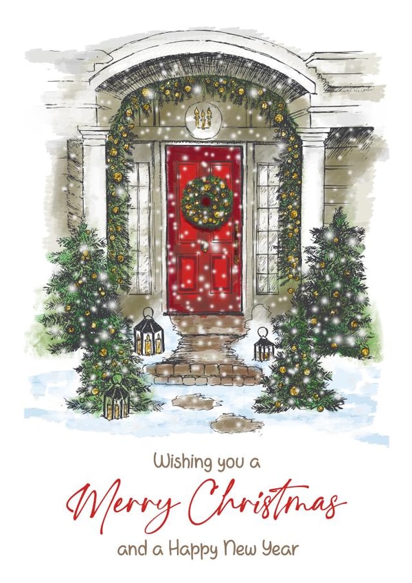 Merry Christmas and a Happy New Year Card created by Michael Cutler