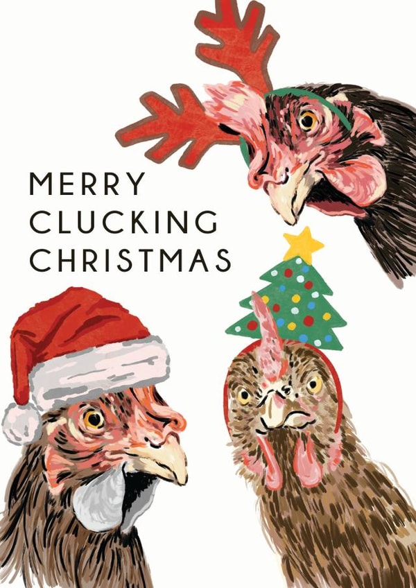Merry Clucking Christmas created by Sophie Hilton Designs