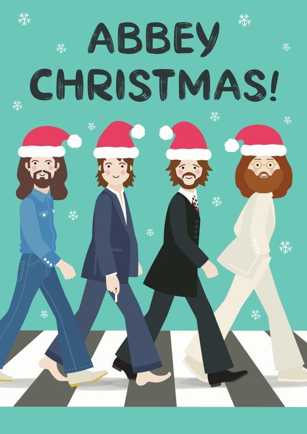 Beatles Abbey Christmas Card created by Design By Day