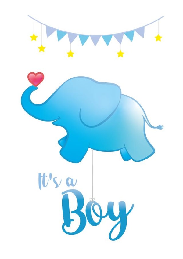 New Baby Balloon created by Yeti Design