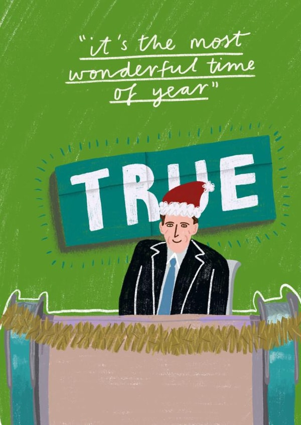 WILTY Comedy Xmas Card created by skeletondraw