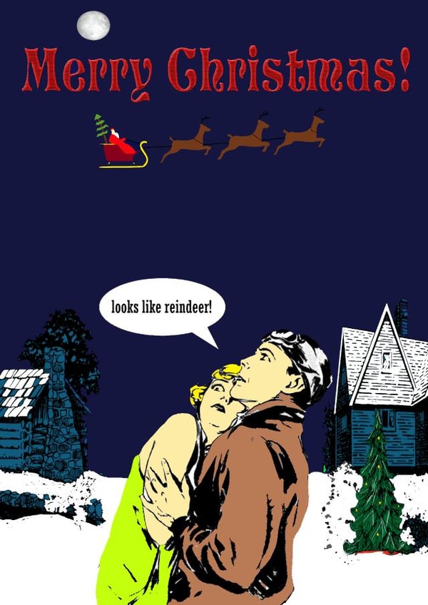 Christmas looks like reindeer card created by Jan Munro