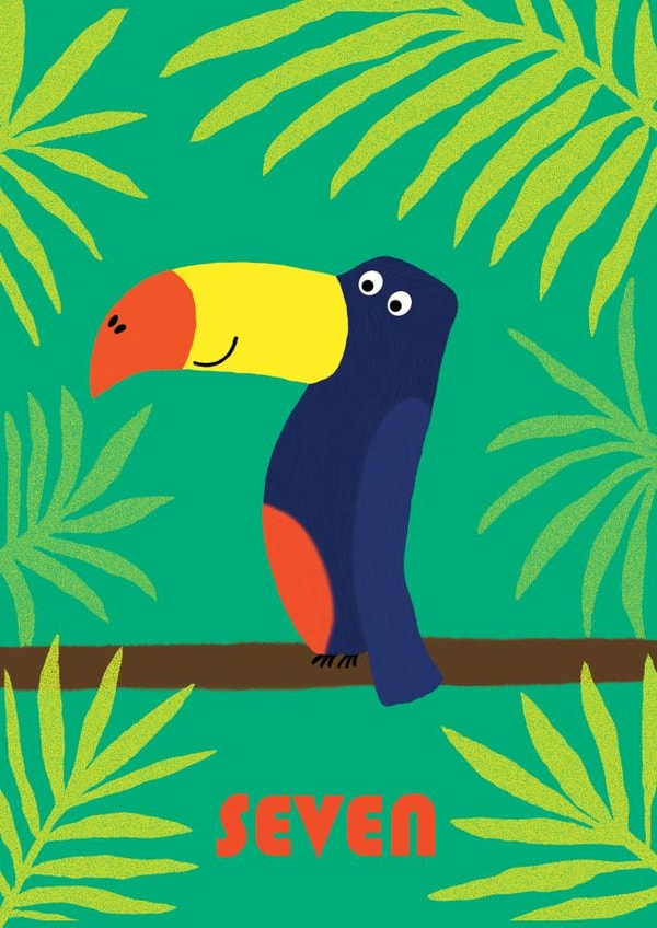 7th Birthday created by Lucy Maggie Designs