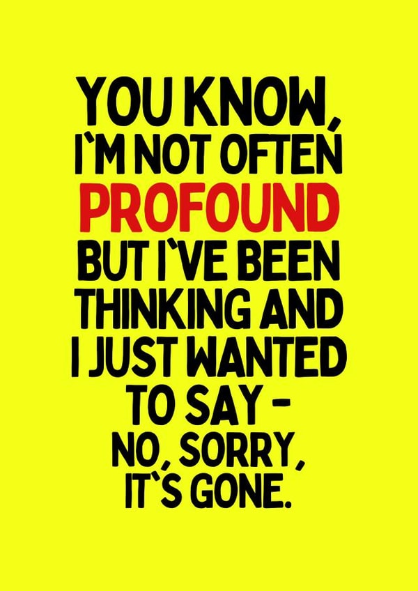 profound card created by Dangerous Dave 