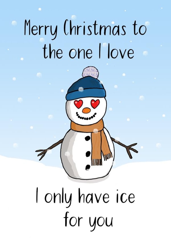 Merry Christmas To The One I Love Card created by Maddy Bennett