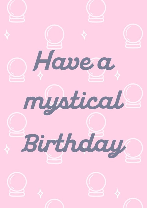 Have a Mystical Birthday created by RebelJonesDesign