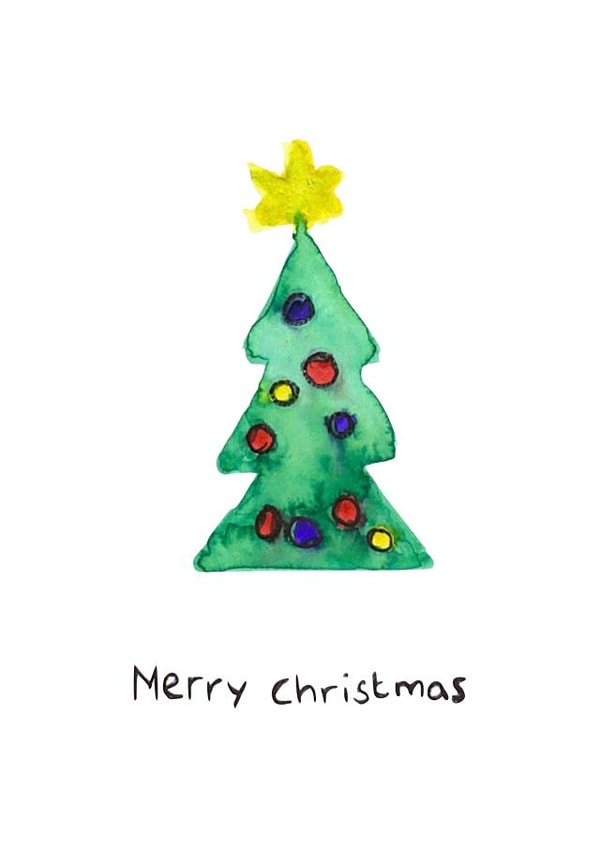 Cute Christmas Tree created by Cutesy Co.