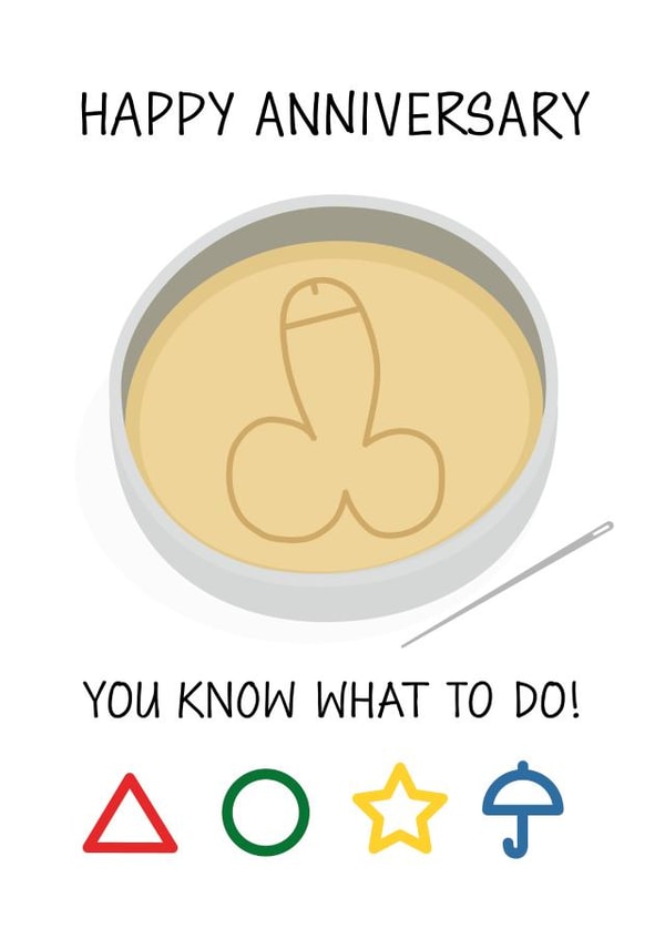 Squid Game Anniversary Card 1001 created by Megan Roy