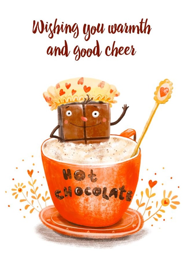 Hot chocolate created by Maria Bazykina