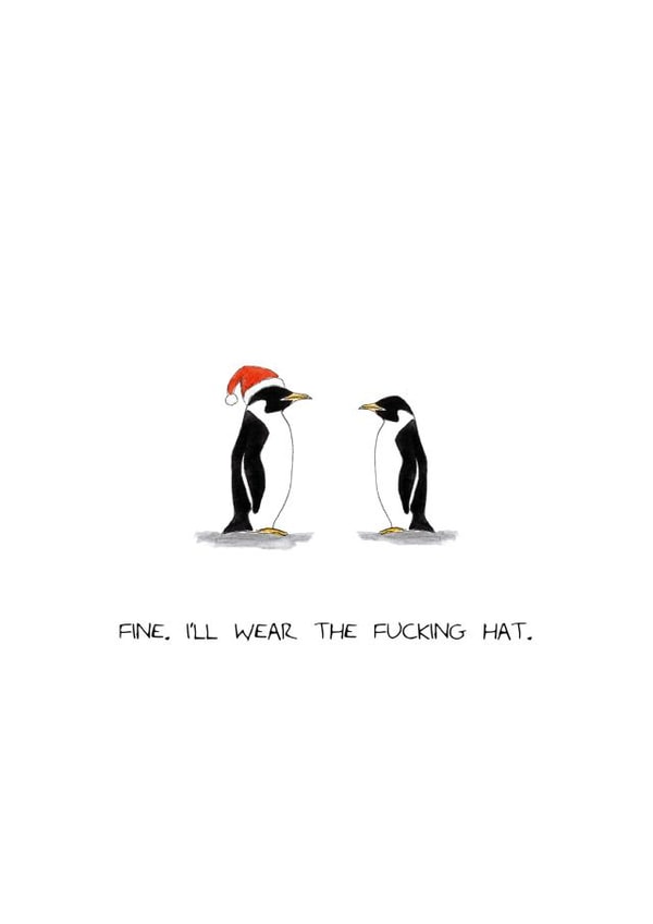 Christmas Rude Penguins created by RossJDesigns