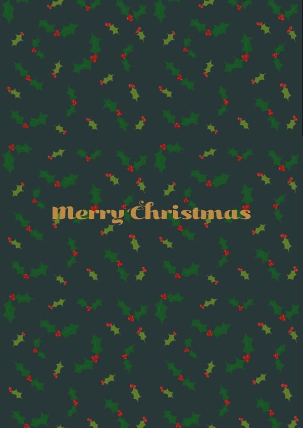 Have a Holly Jolly Christmas Card created by alexaa.designss