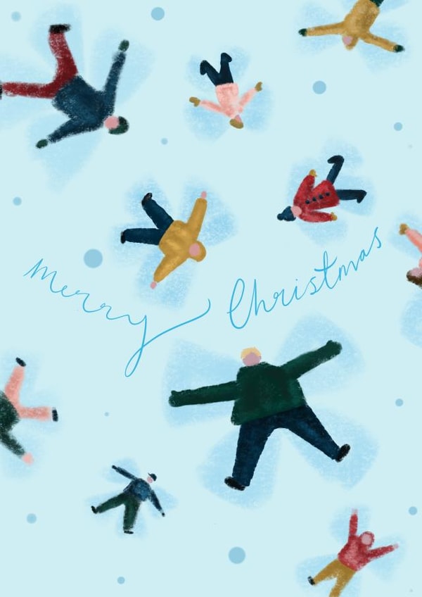 Snow Angels card  created by Molliemadethis 