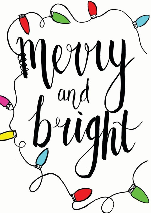 Merry and Bright created by An Original Design by Bex