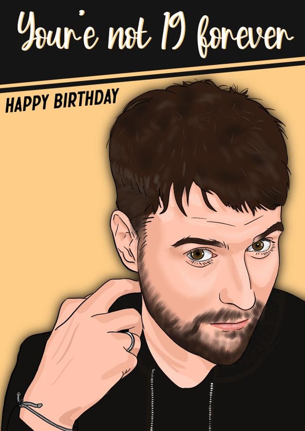 Courteeners. You’re not 19 forever! created by Lee Duffield