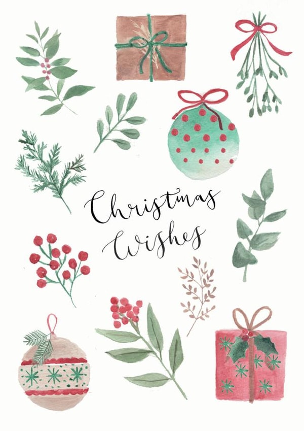 Christmas Wishes Card created by Sage and Hart