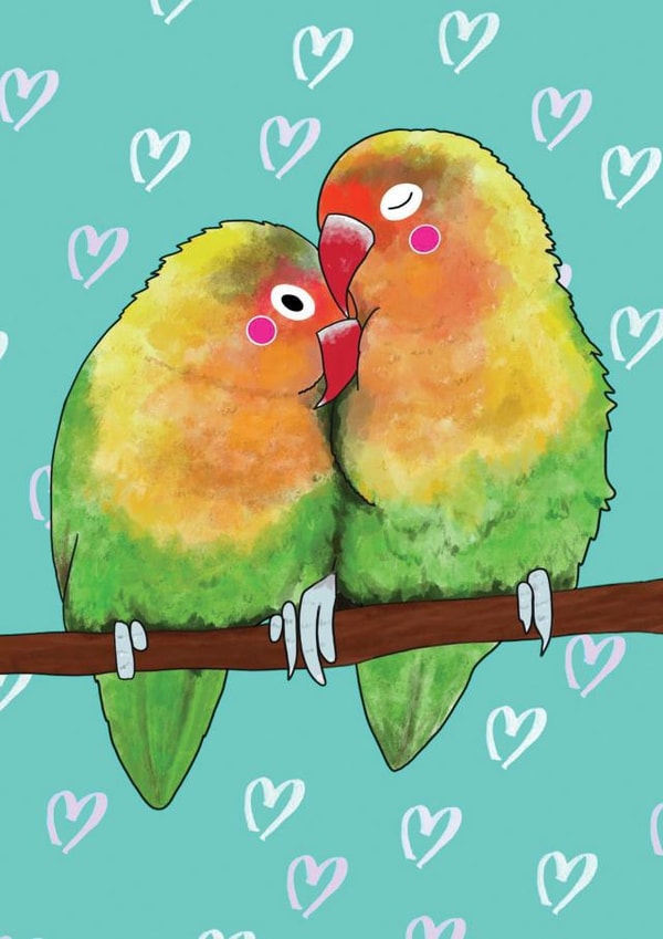 Love birds created by Becky Holman