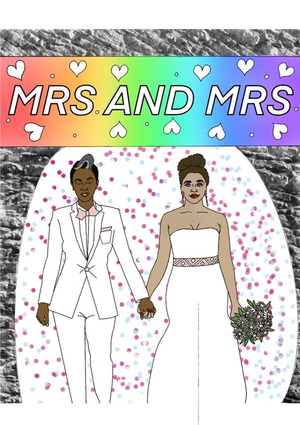 Rainbow Brides created by Jax B Designs