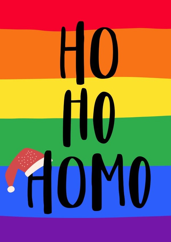 Ho Ho Homo created by Prints With Personality